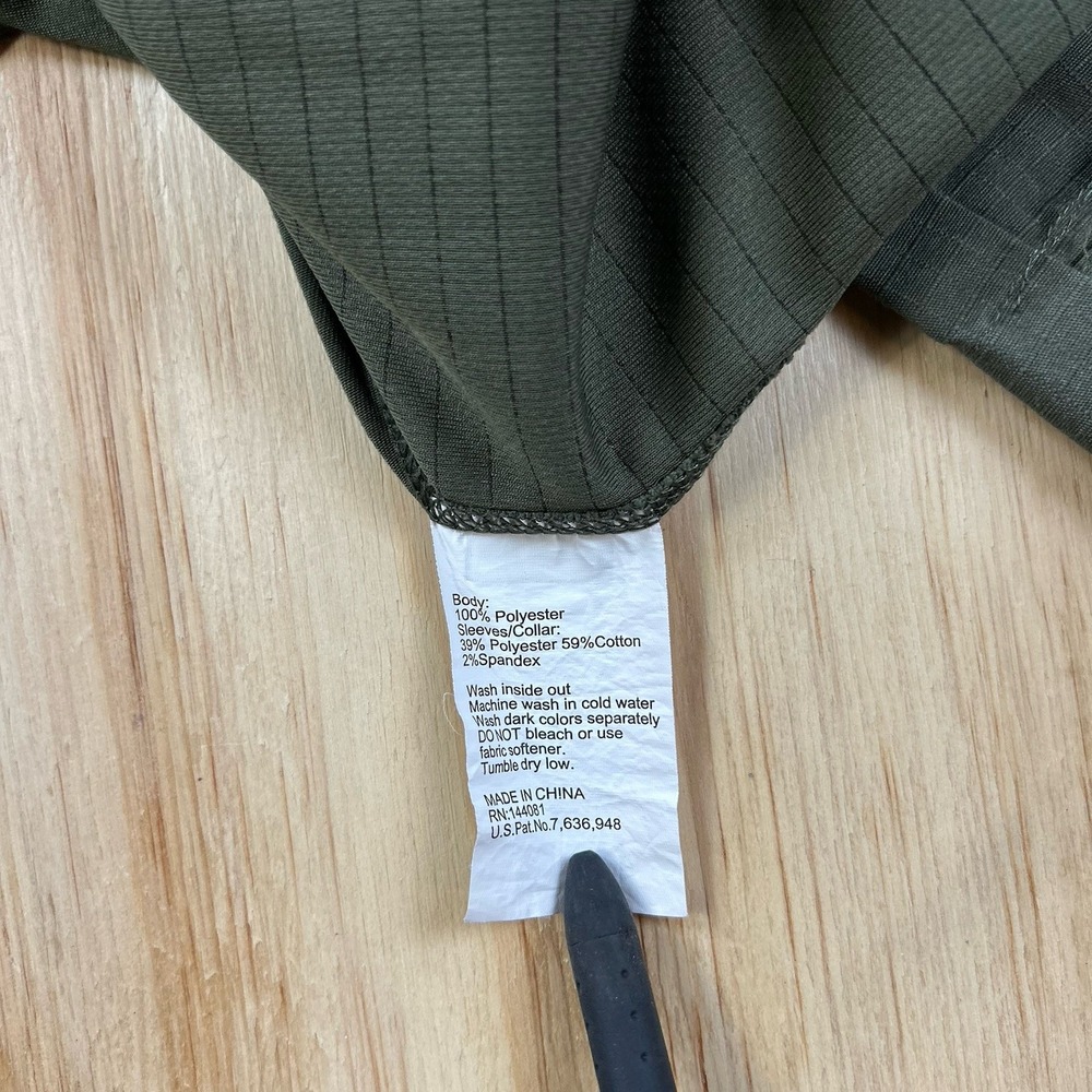 Condor Men's XL Green Tactical 1/4 Zip Long Sleeve Shirt Military Utility - Picture 5 of 10